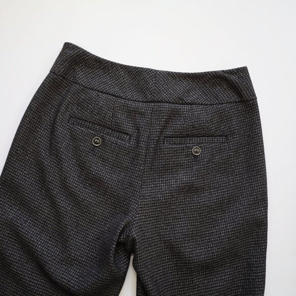 WHITE HOUSE BLACK MARKET Size 2 Black Gray Dress Pants Trousers Slacks - Picture 5 of 5